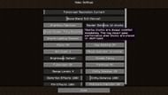 The Fully-Blocking chunk builder option and in game description (Image via Minecraft)